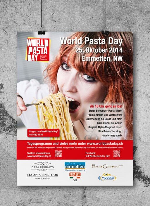 World Pasta Day Plakat