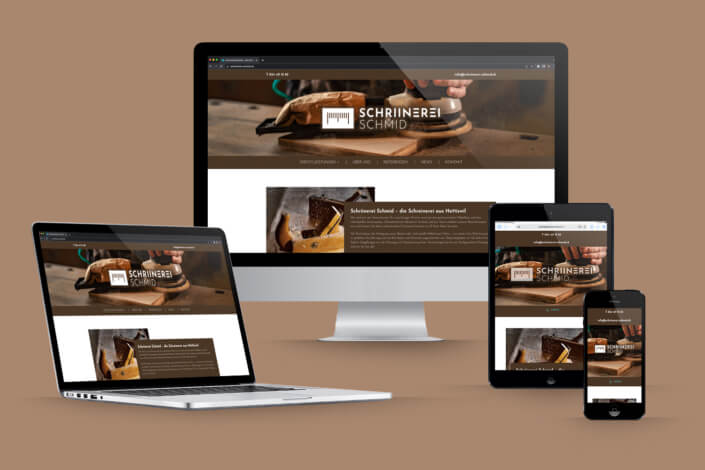 Schriinerei-Schmid.ch Webseite